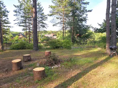 outside