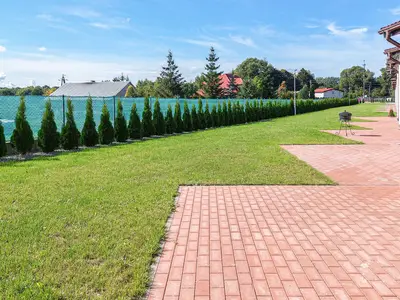 outside
