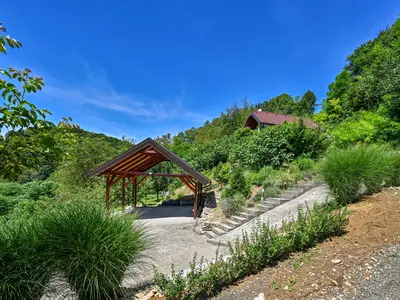 outside