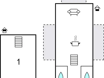 Ferienhaus für 2 Personen (30 m²) in Clausthal-Zellerfeld 1/10