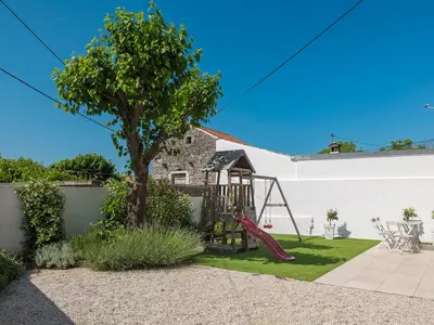 outside