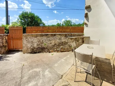 outside