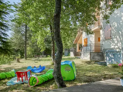 outside