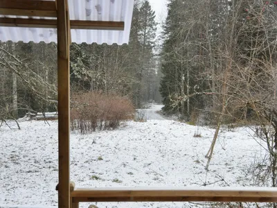 outside