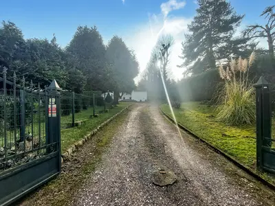 outside