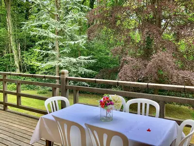outside