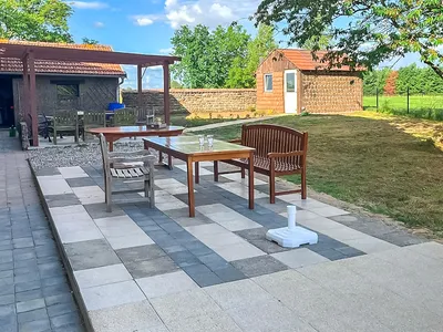 outside