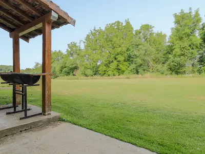 outside