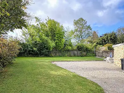 outside