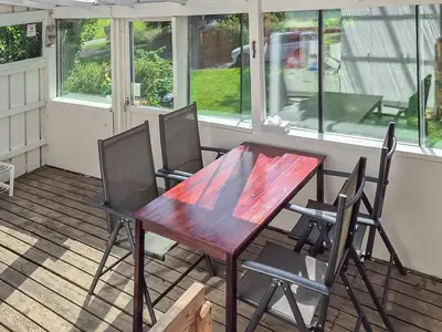 outside