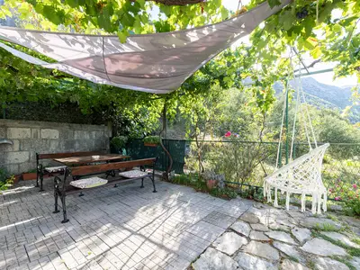 outside