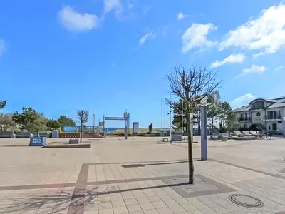 outside