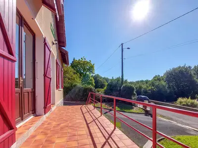 outside