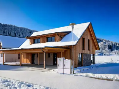 Außenseite Ferienhaus [Winter]
