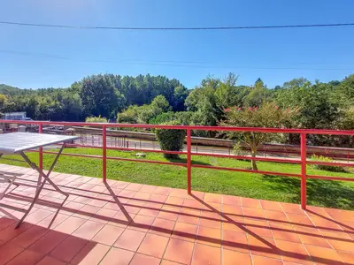 outside