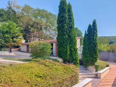 outside