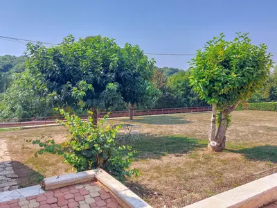 outside
