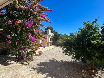 outside