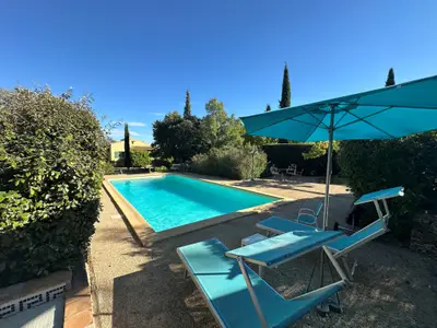 Pool des Ferienhauses