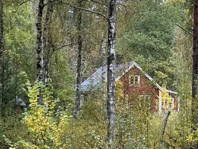 outside
