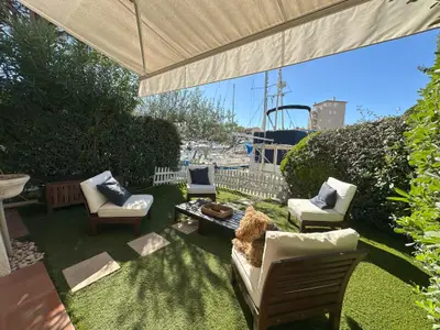 Aussicht vom Ferienhaus [Sommer]