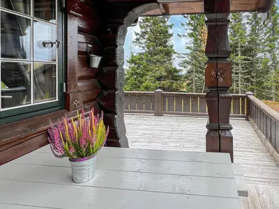 outside