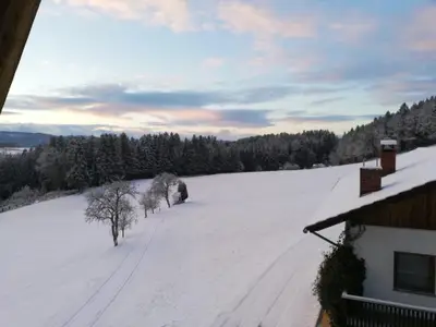 Außenseite Ferienhaus [Winter]