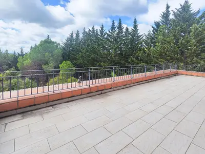 outside