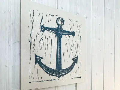 Wohnzimmer mit Dekoratives Detail