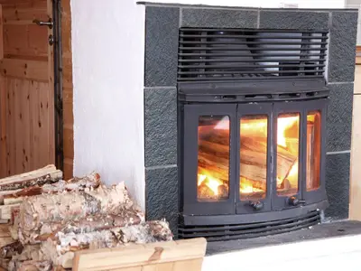 Kaminofen im Schwedenhaus