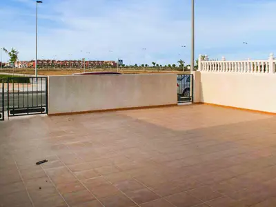 outside