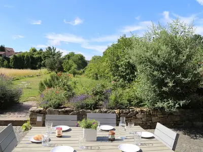Frühstück auf der Terrasse