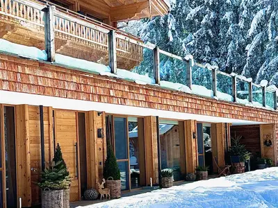 Winter at Moosz11 Mountain Lodge