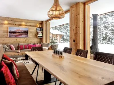 Livingroom view in winter