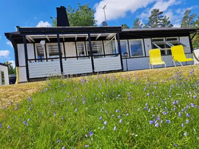 Rückseite mit Garten