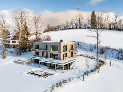 Ferienvilla Joachimsberg im Winter