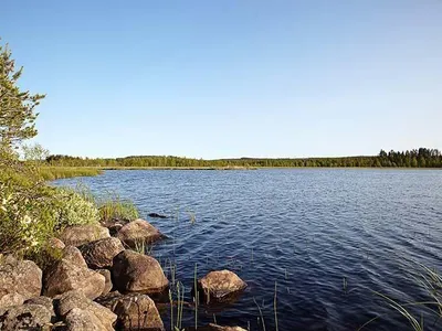 Ort allgemein. Der 'Haussee' ist nach einer etwa halbstündigen Wanderung erreicht