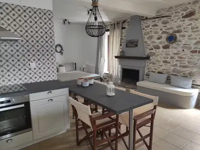 Living Room with Kitchenette