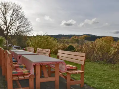 Aussicht vom Ferienhaus [Sommer]