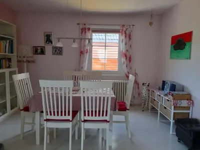 Essbereich im Wohnzimmer