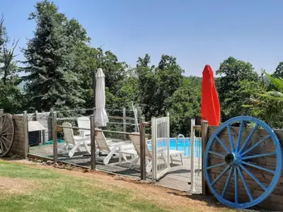 Pool des Ferienhauses