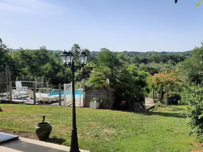 Aussicht vom Ferienhaus [Sommer]