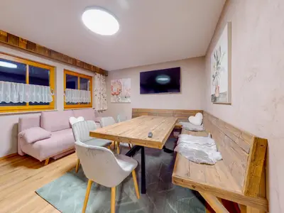 Küche-und-Wohnzimmer-Chalet-Wasserfall (5)