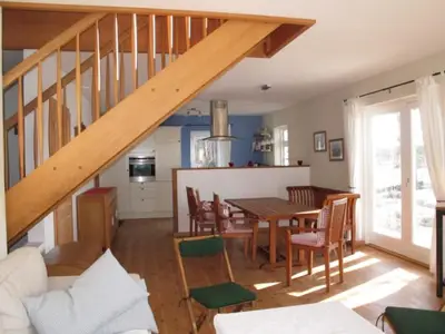 Schwedenferienhaus Osterbunsbüll Wohnraum