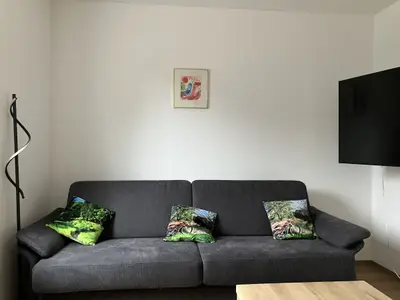 Bequeme Couch - eine Möglichkeit zur Aufbettung für 2 Personen