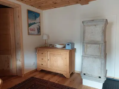 Kaminofen im Esszimmer (Grundstock)