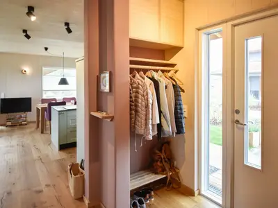 Willkommen, großzügiger Eingang