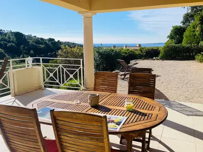 obere Terrasse Esstisch für 8 Personen