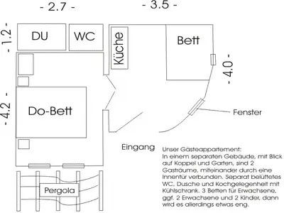 Ferienhaus für 3 Personen (40 m²) in Amanioú 2/8
