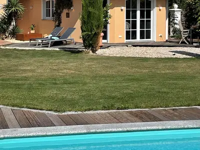 Garten  mit Pool